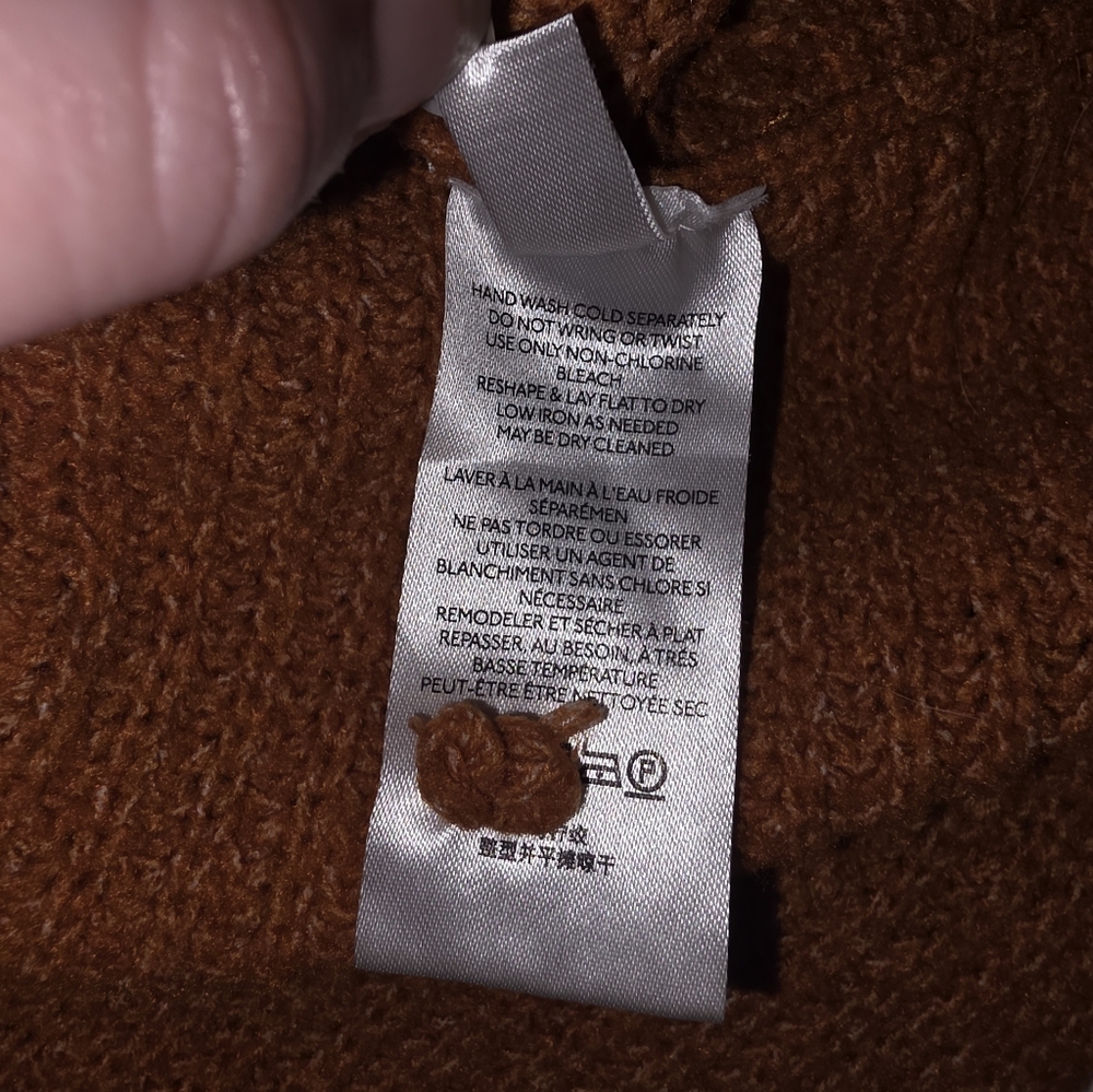 Anthropologie Pilcro Tunic Sweater Size XS Cedar Rust - Picture 8 of 9